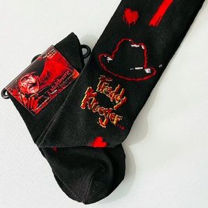 I Love Freddy Krueger Socks NWT Horror Halloween Elm Street